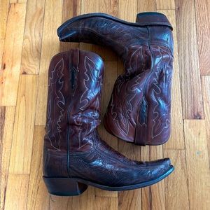 Lucchese Cowboy boots. Mens 10EE